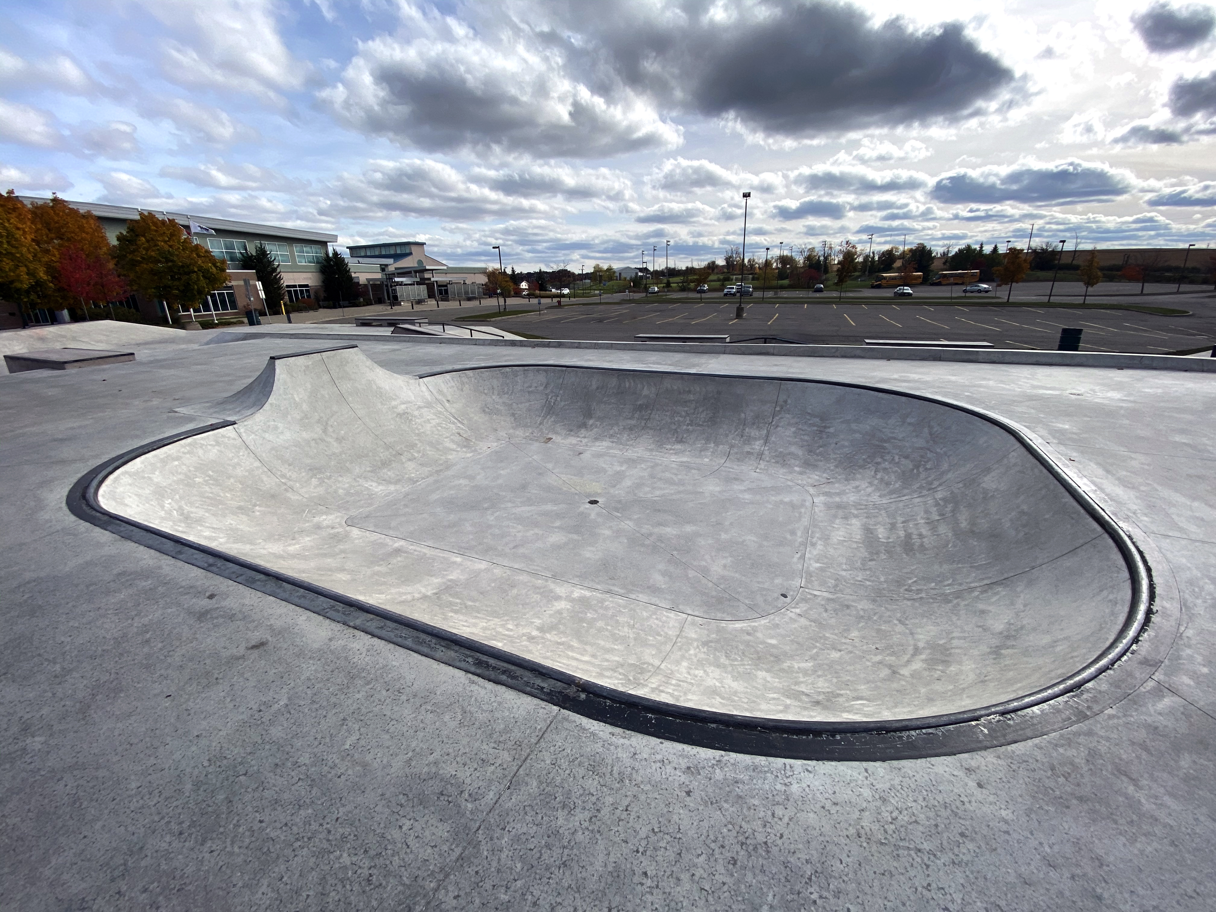 Georgetown skatepark smaller bowl