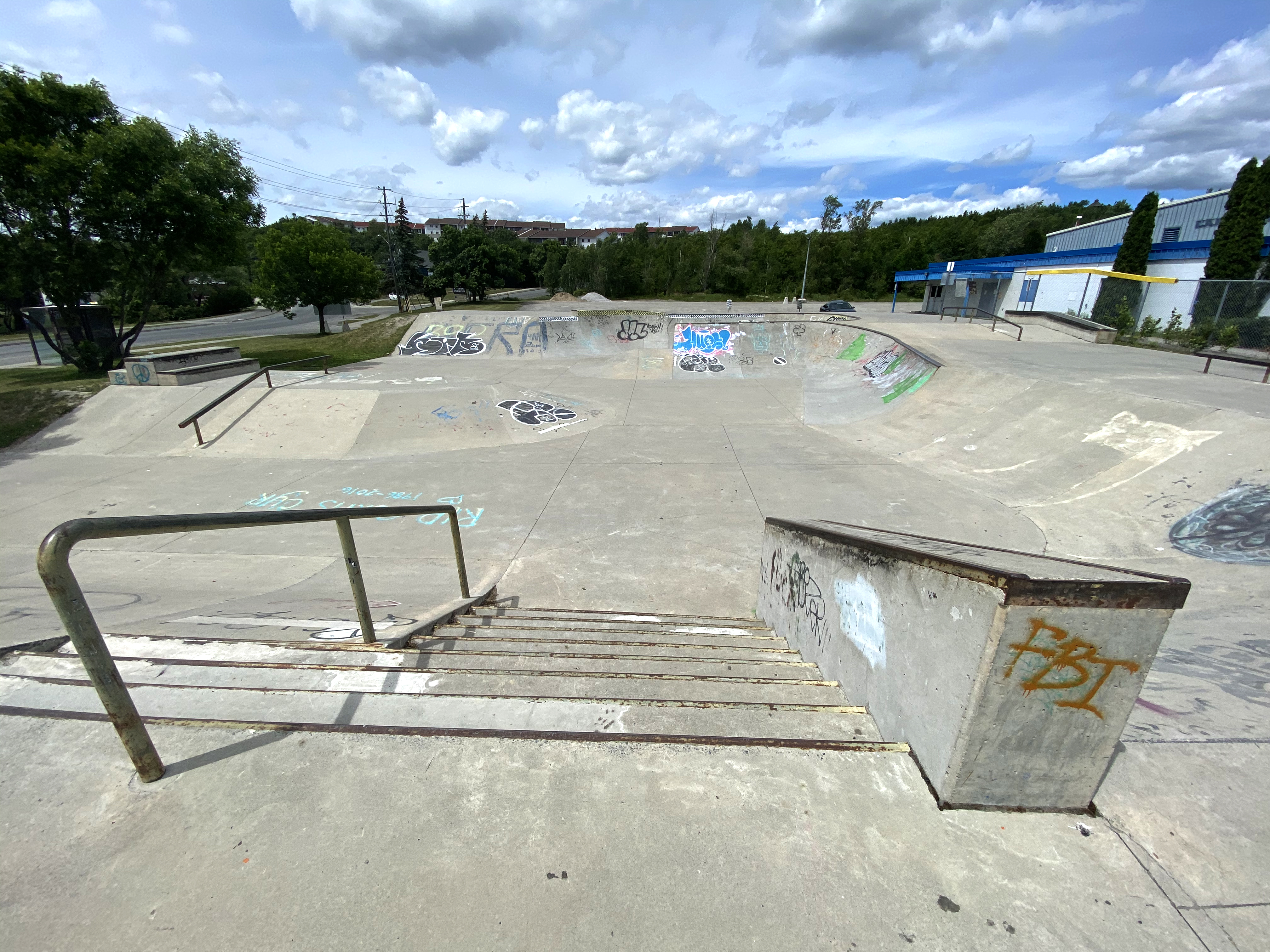 Sudbury Skatepark stair set
