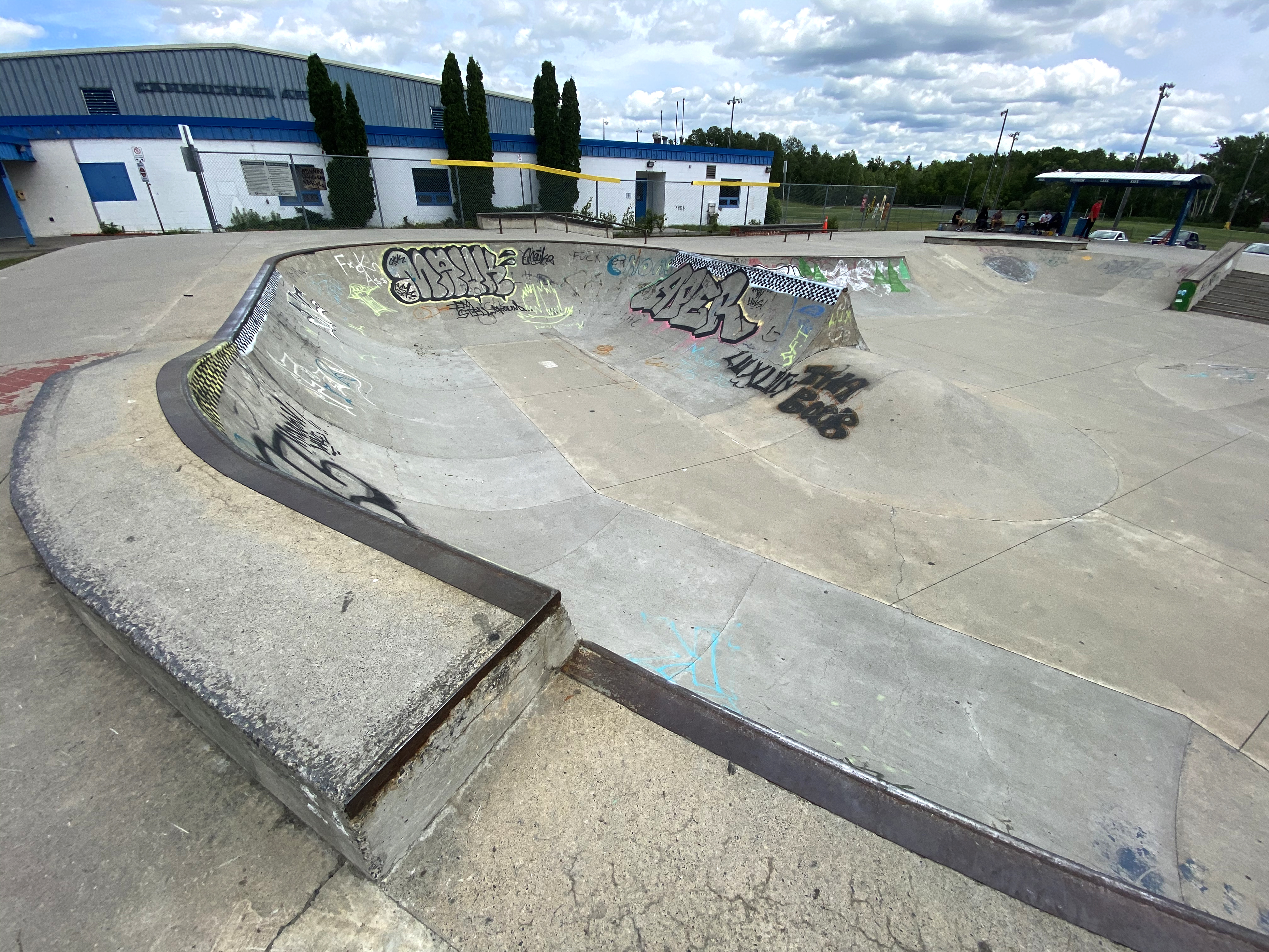 Sudbury Skatepark bowl