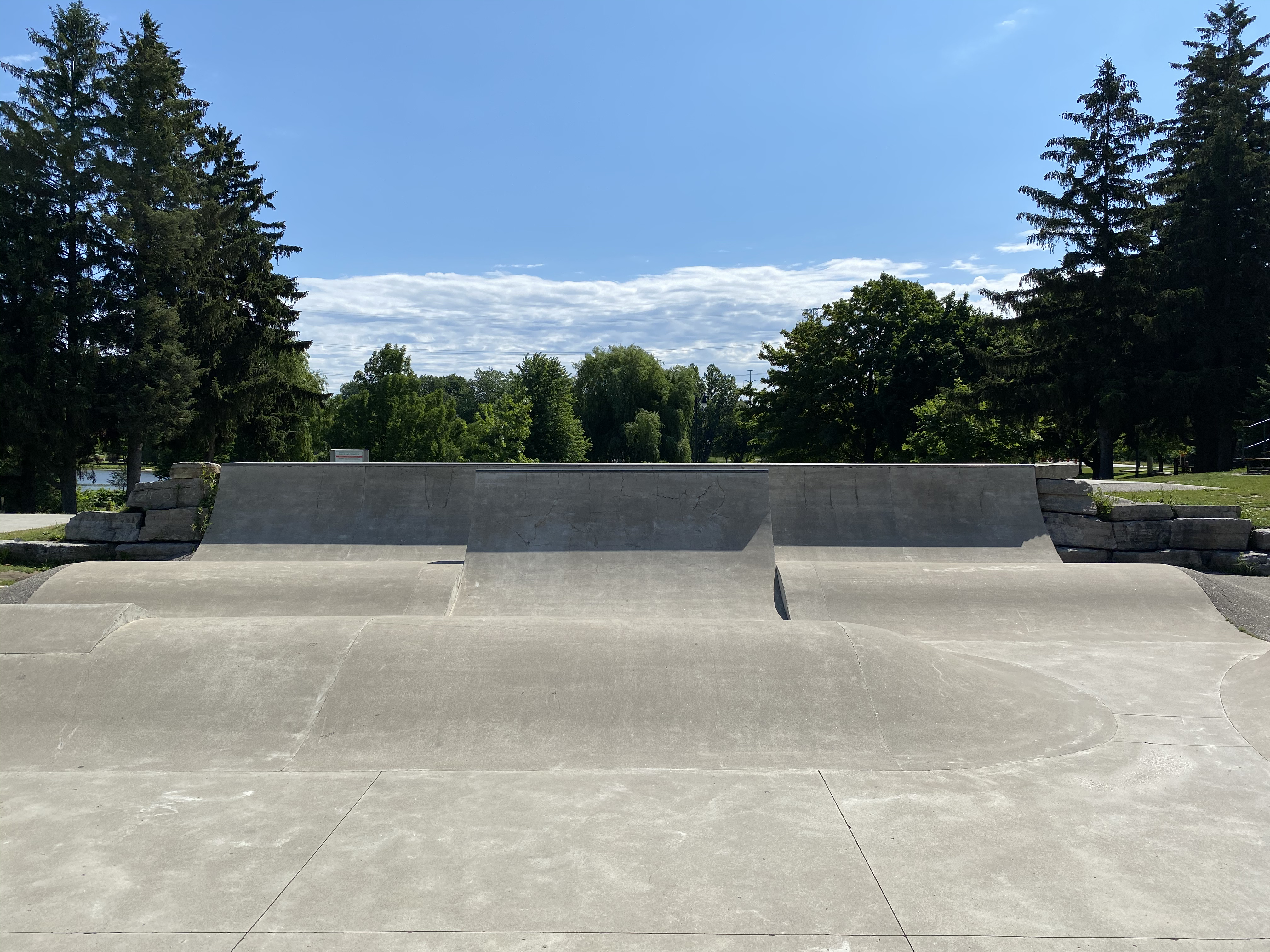 woodstock skatepark roller section
