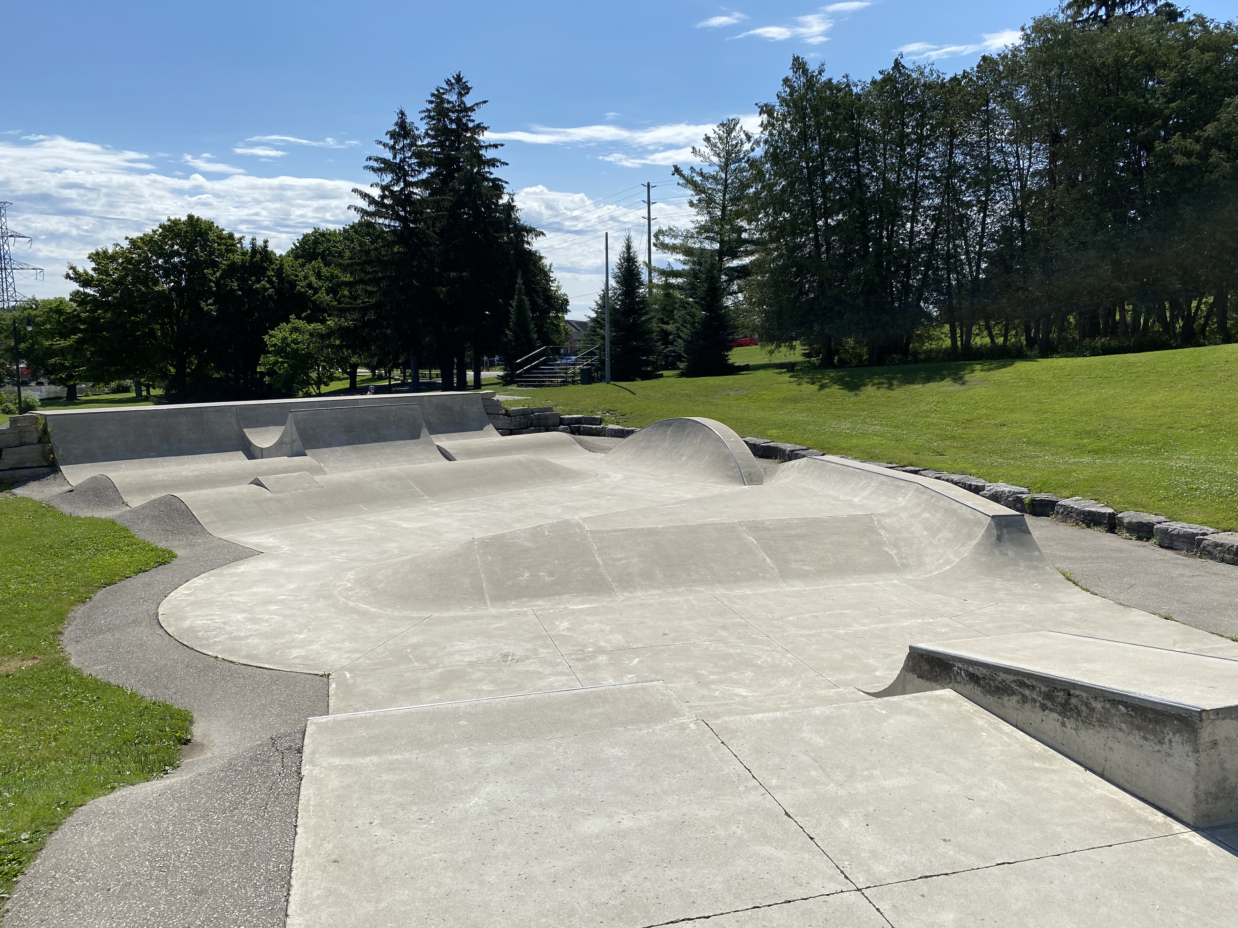 woodstock skatepark main section