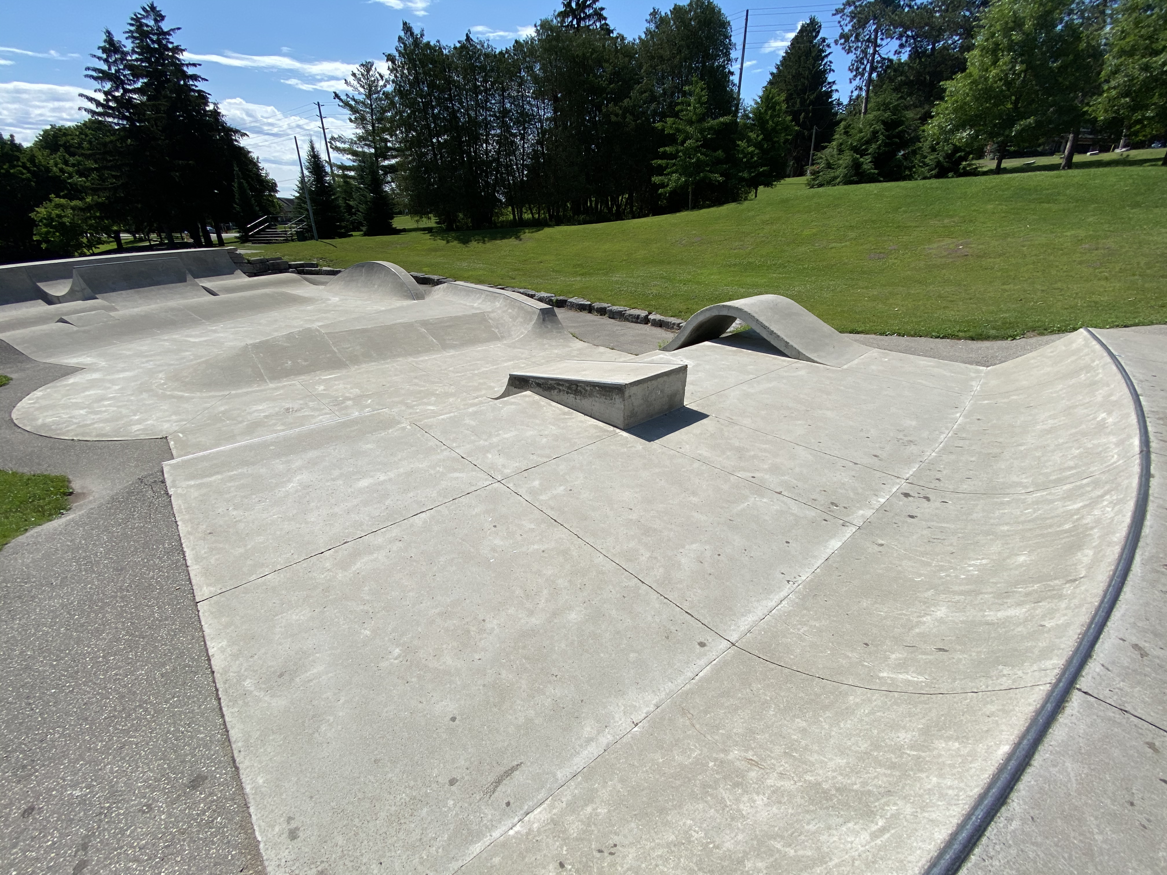 woodstock skatepark main section
