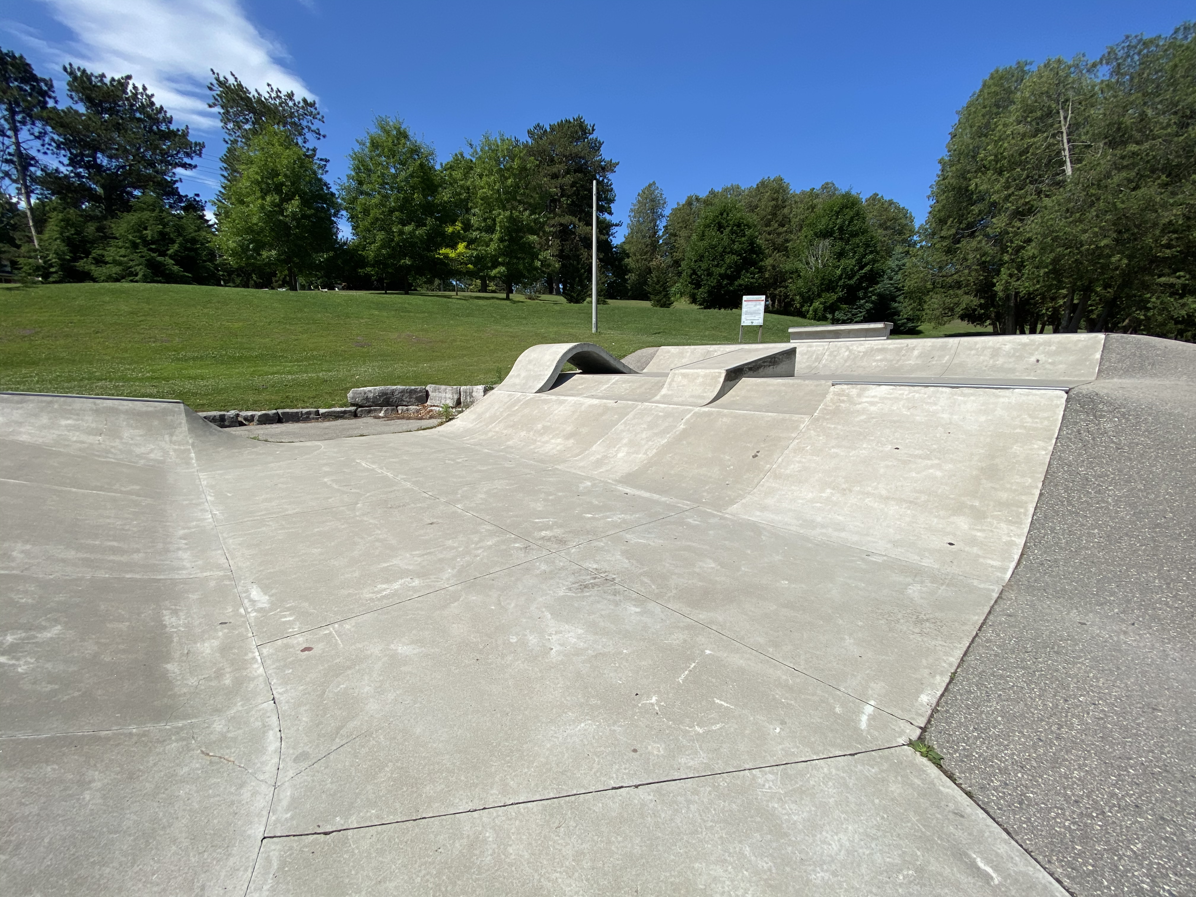 woodstock skatepark rear section