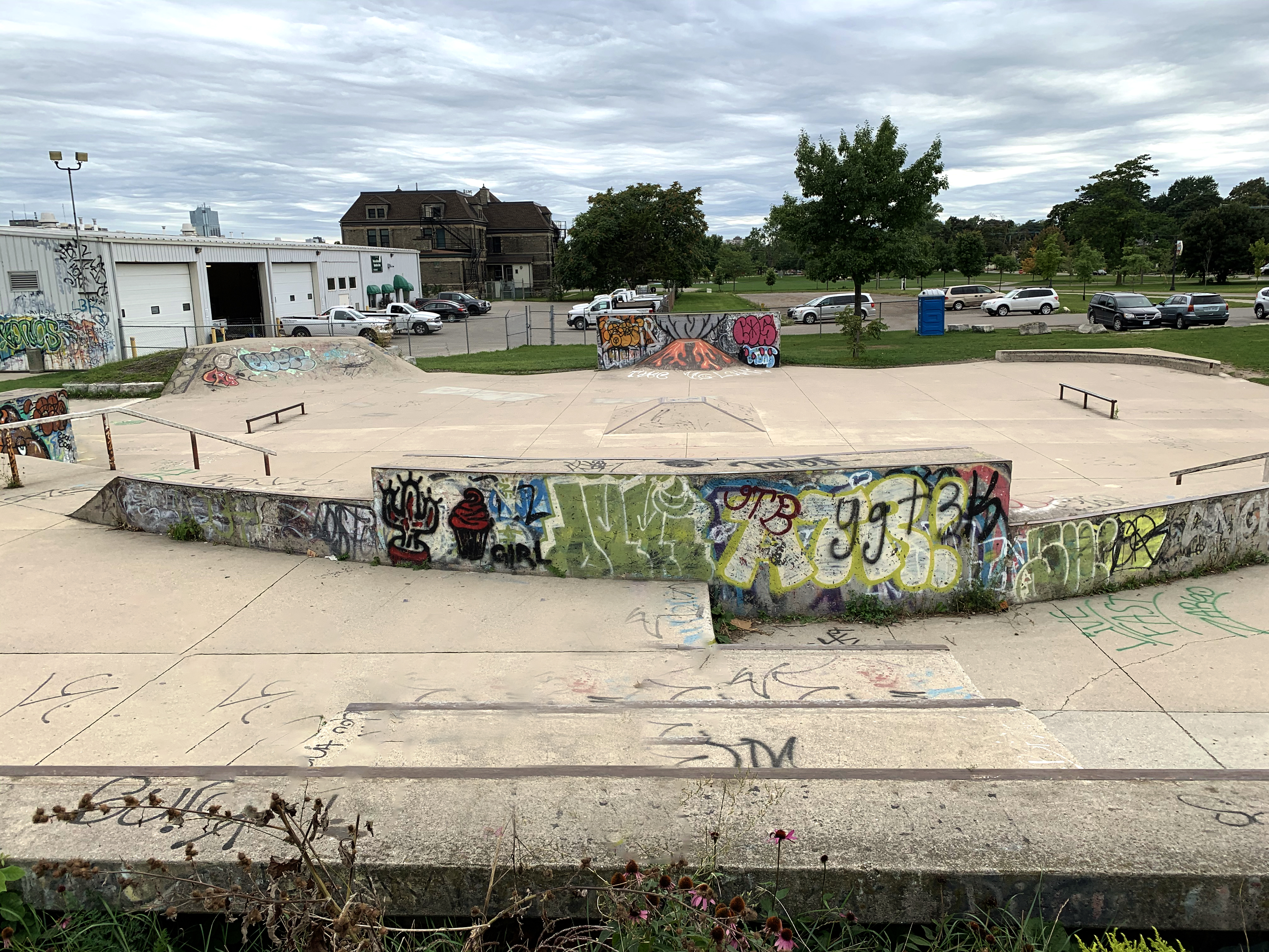 London Wolseley Barracks skatepark