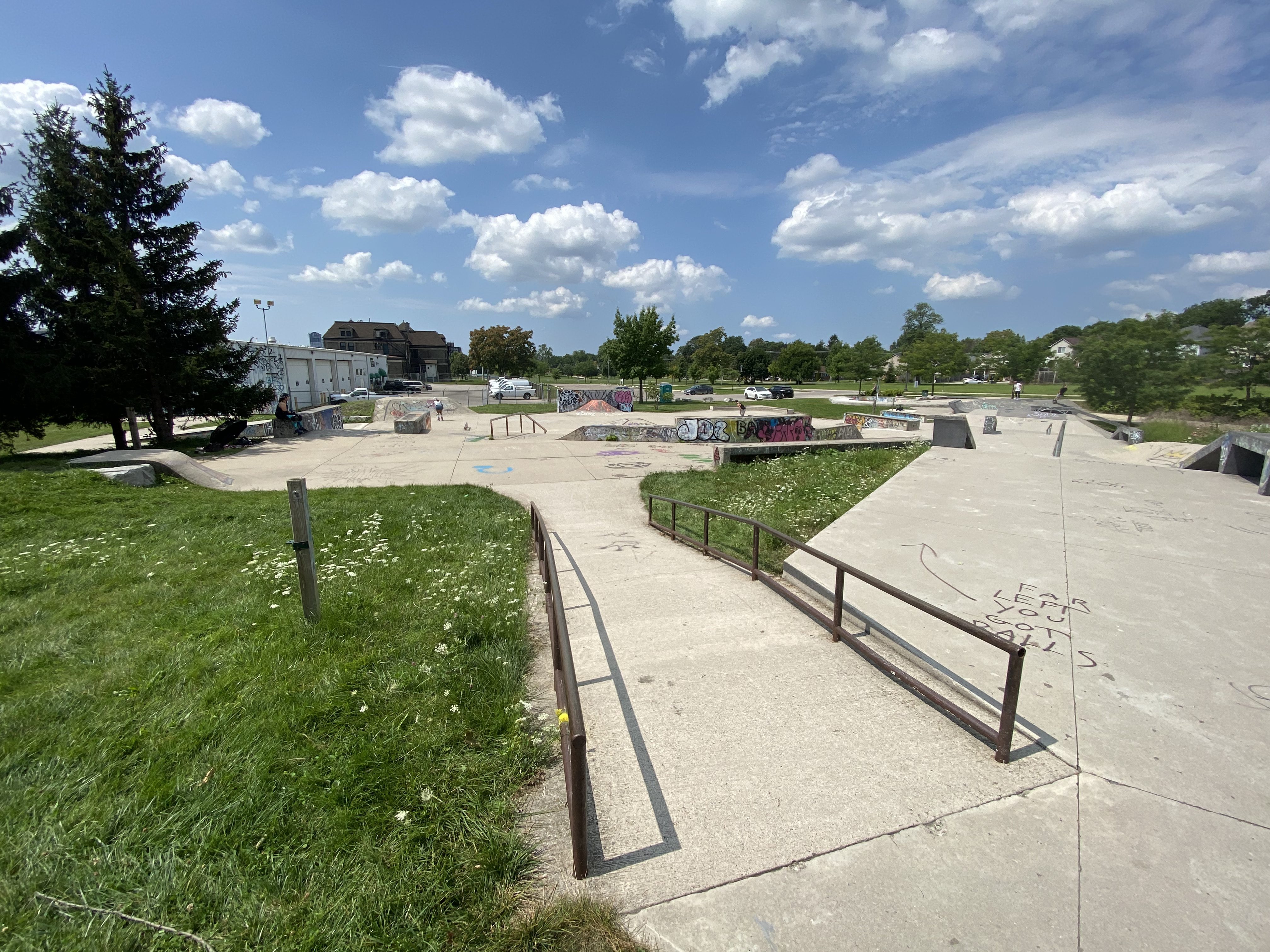 London Wolseley Barracks skatepark