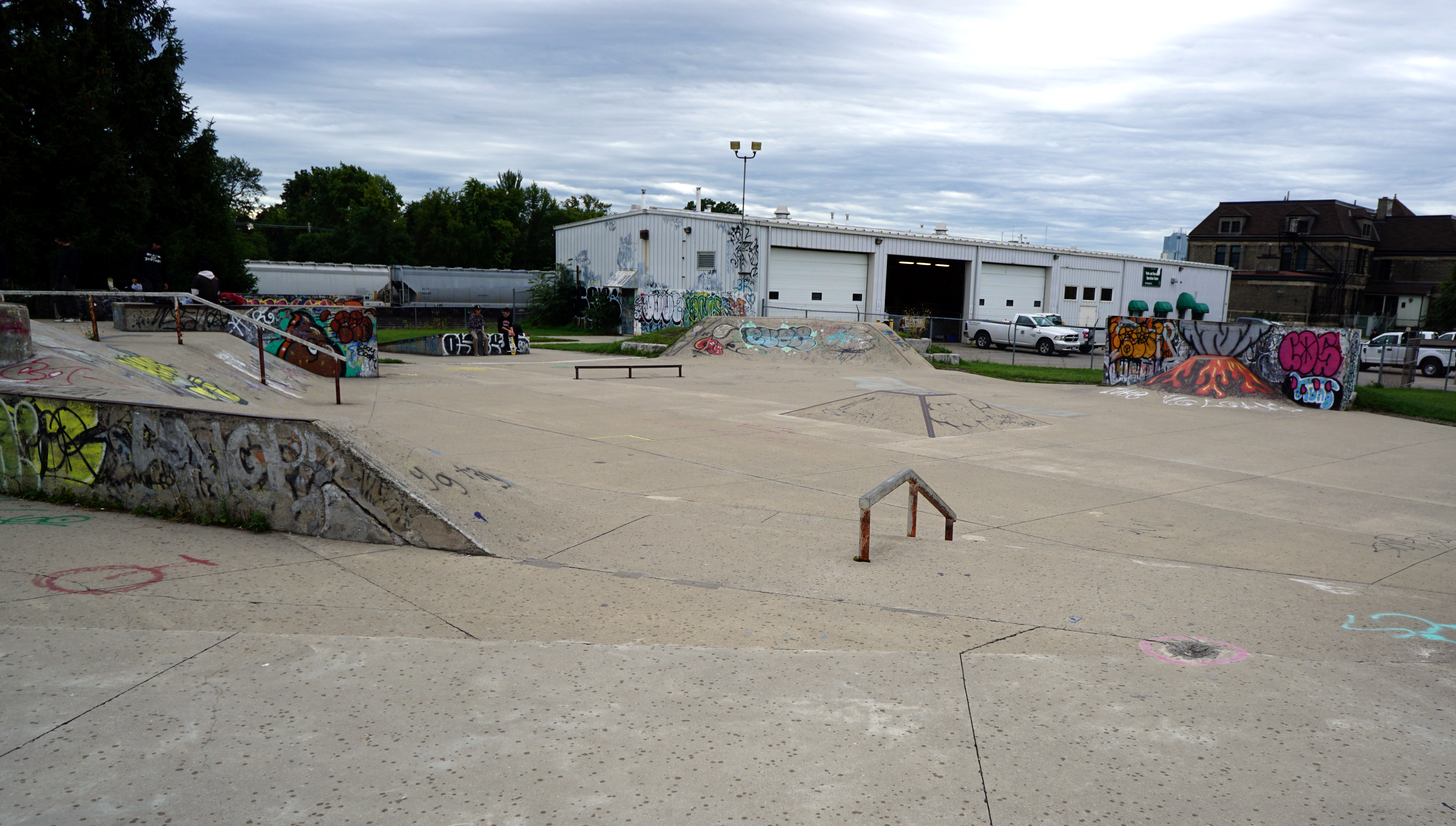 London Wolseley Barracks skatepark