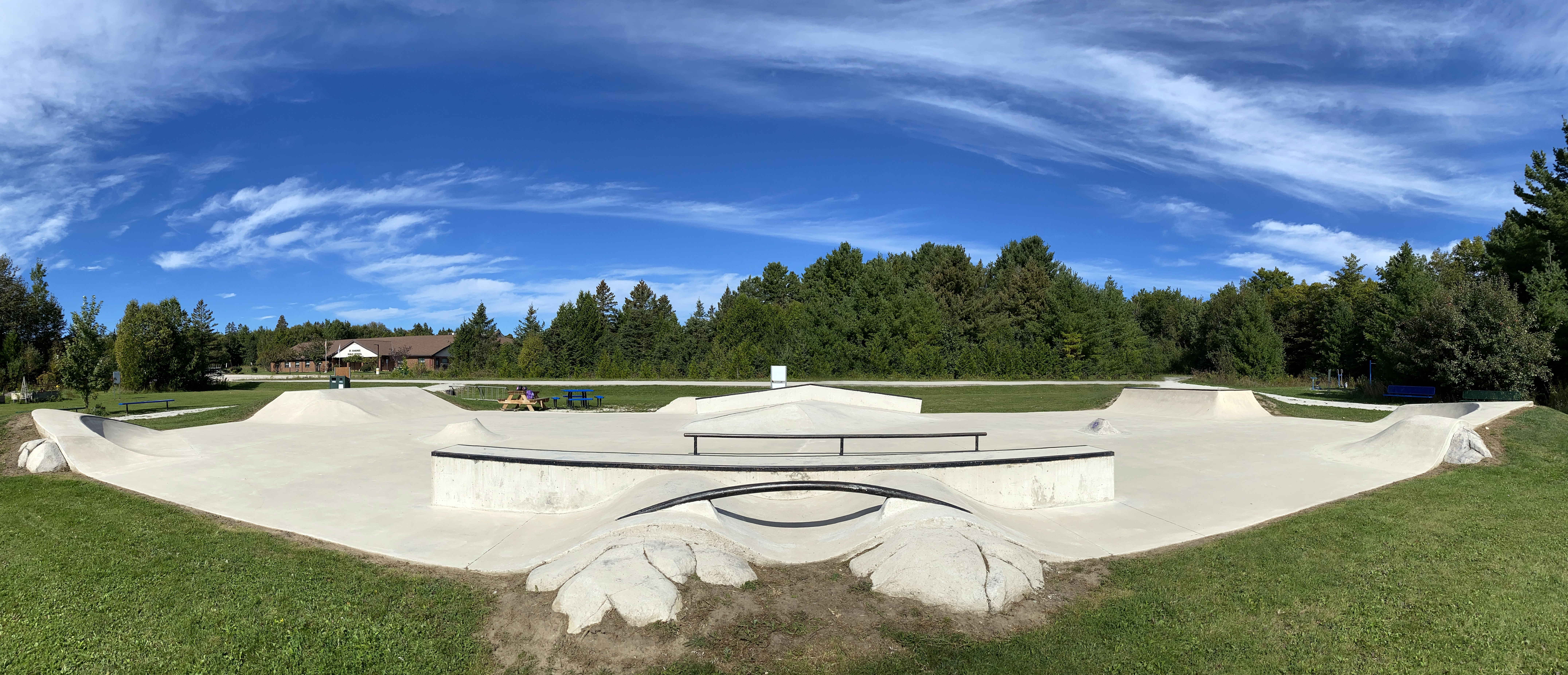 Tobermory great wave skatepark
